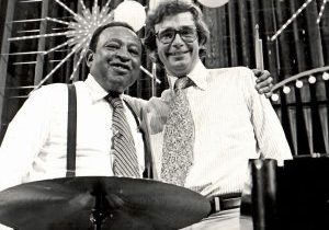 Lionel Hampton and Bill Cosel - photo from the collection of Bill Cosel [filename: Hampton.jpeg]